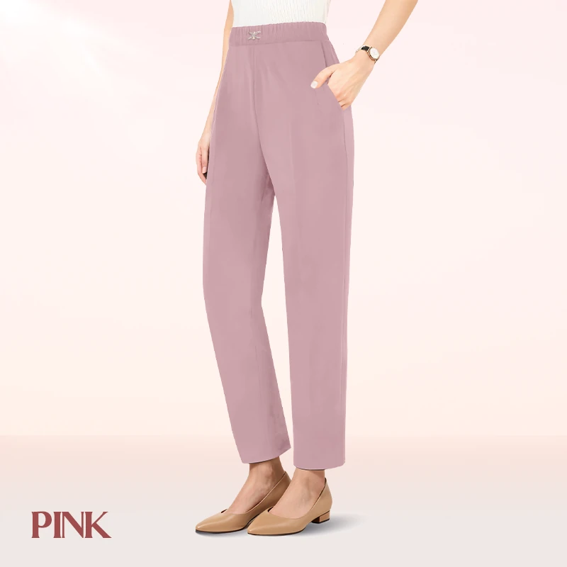 🔥HOT SALE🔥High Rise Silky Soft Pull-on Comfort Pants