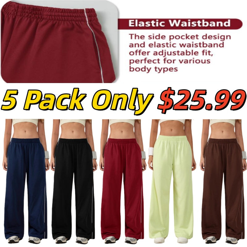 💘 Valentine’s Day Sale 💘Women's Baggy Wide-Leg Pants – Pocket Design