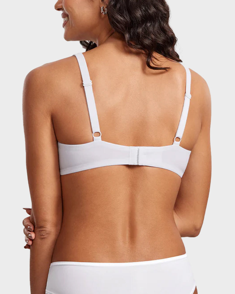 Last day of promotion 🔥🔥 Underwire Support Seamless Unlined Balconette Bra