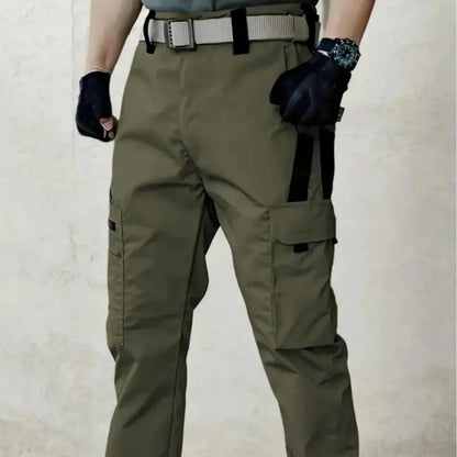 Men's Durable Outdoor Multi-Pocket Work Training Cargo Pants