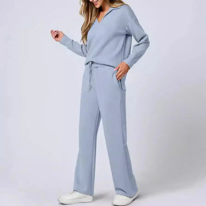 ⚡LIMITED SALE - Women's Sets Outfits Casual Long Sleeve Sweatsuits Sets