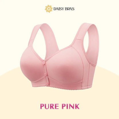 Daisy Bra - LAST DAY SALE 80% OFF - Comfortable & Convenient Front Button Bra