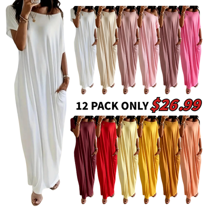 Women's Comfy Short Sleeve Nightdress