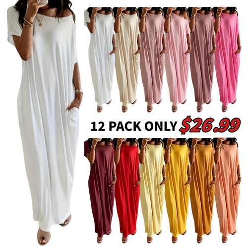 Women's Comfy Short Sleeve Nightdress