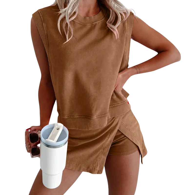 Women Two Skirt Sets Summer