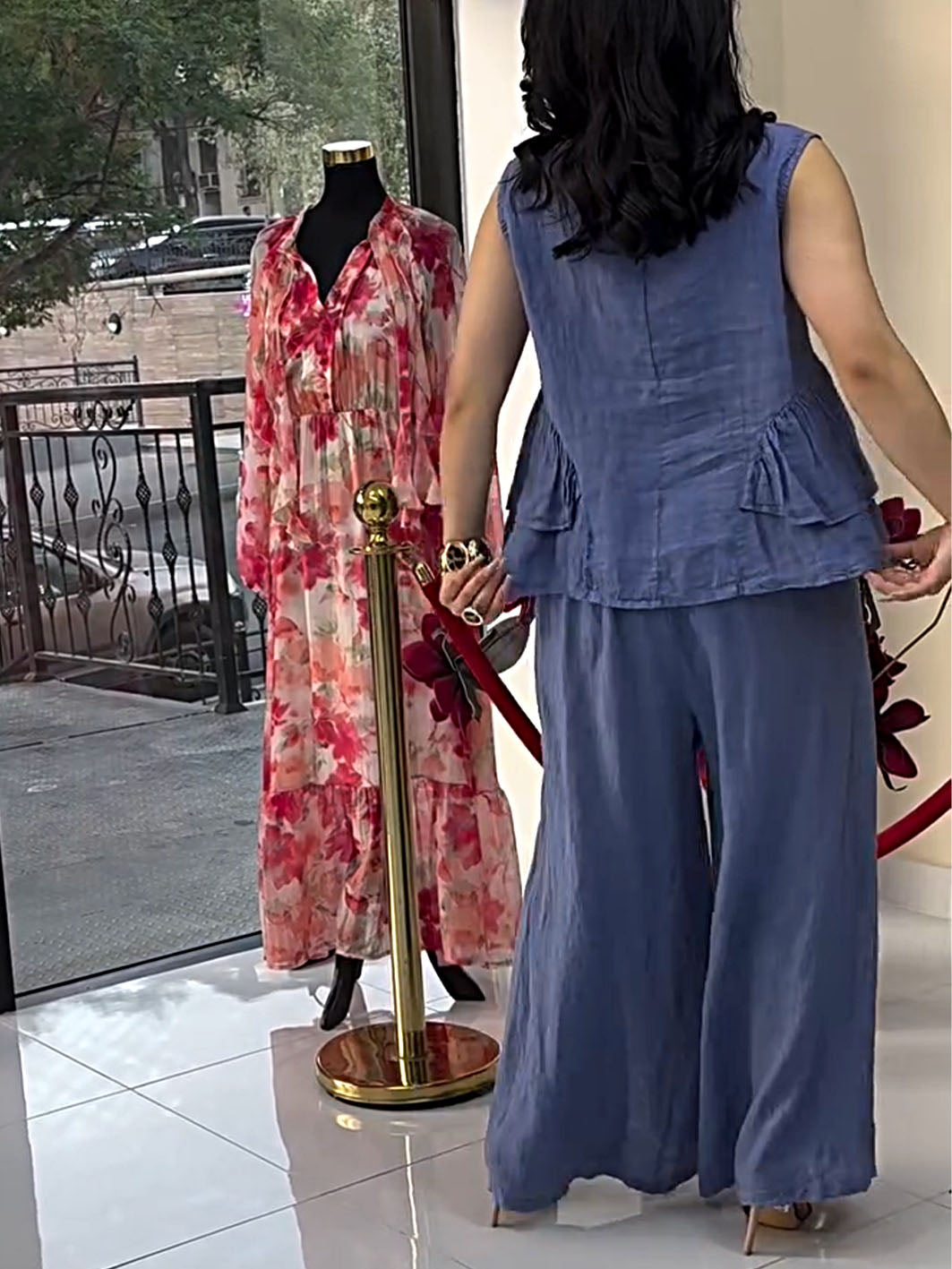 Cotton And Linen Casual Top & Pants Set