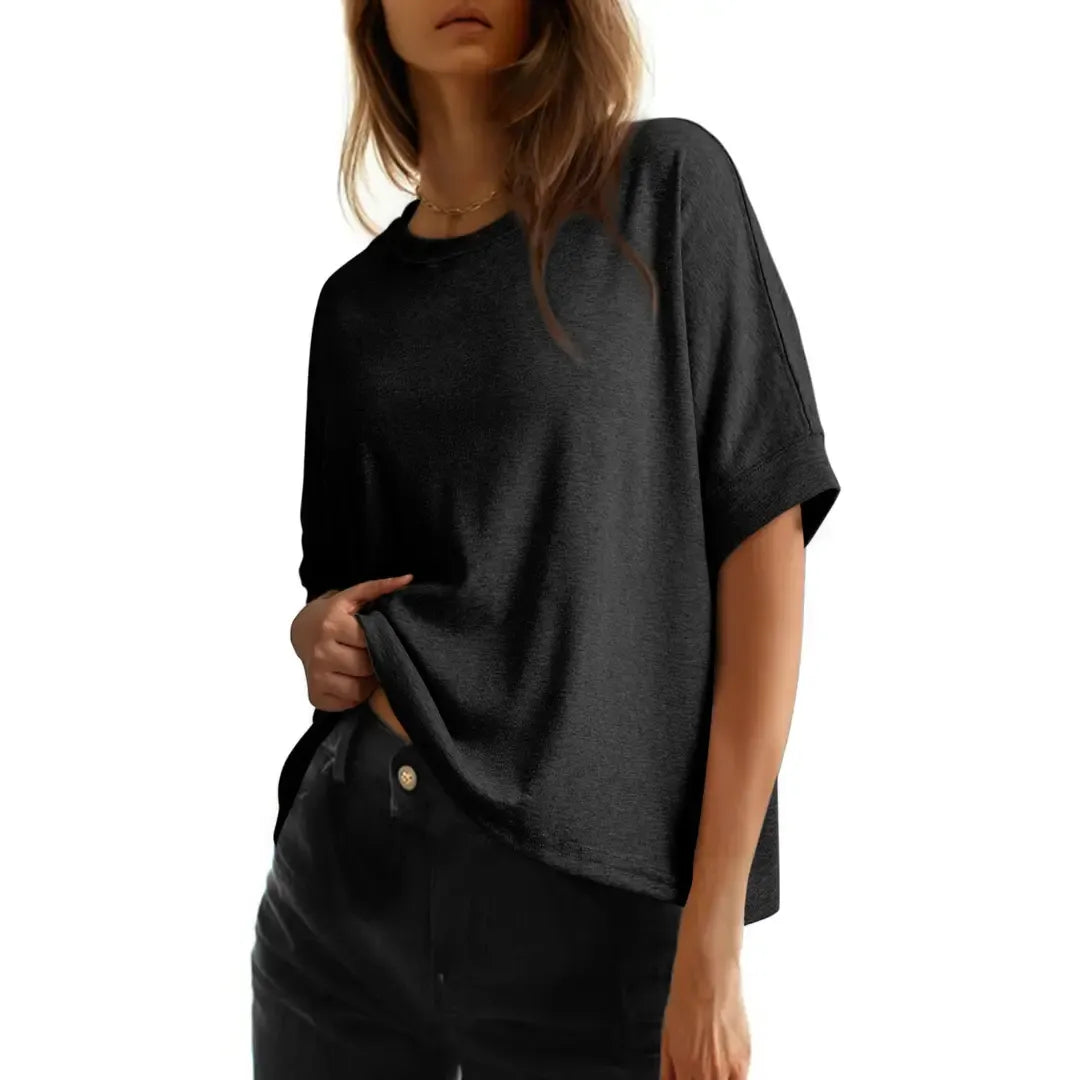 Women's Loose Soft Casual Basic T-Shirt