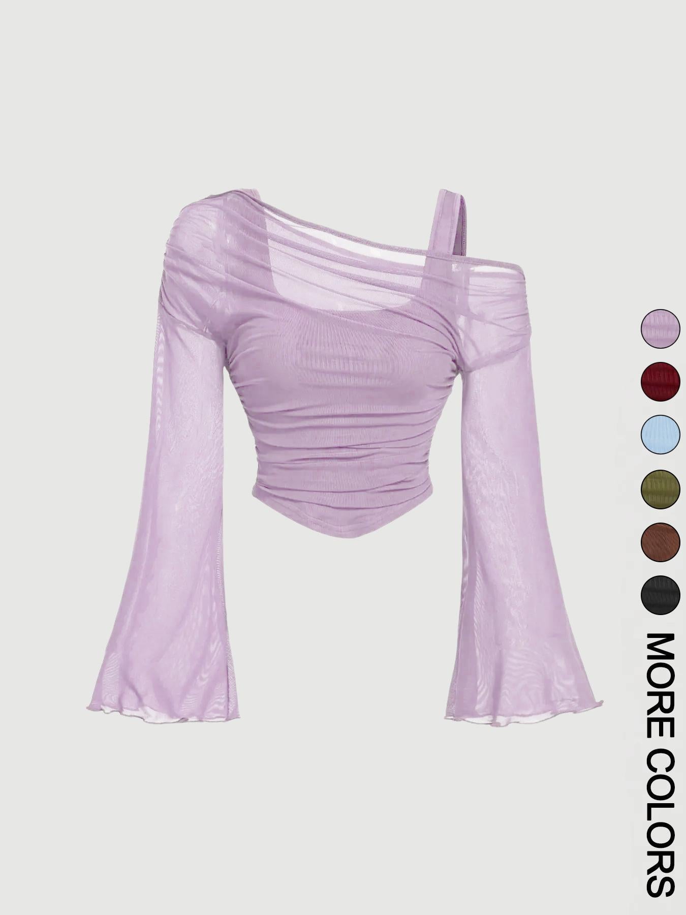 Women's Drop Shoulder Slim Fit T-Shirt