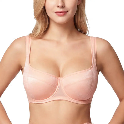 Starry Night Plus Size 4mm Lightly Padded Balconette Bra