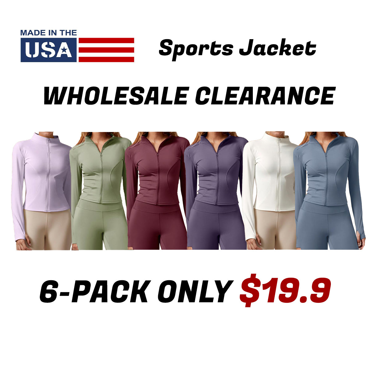Womens Full Zip Long Sleeved Sports Jacket Slim Fit Quick Dry Stretch Fabric with Thumb Holes for Running Yoga Gym Workout Outfits Activewear