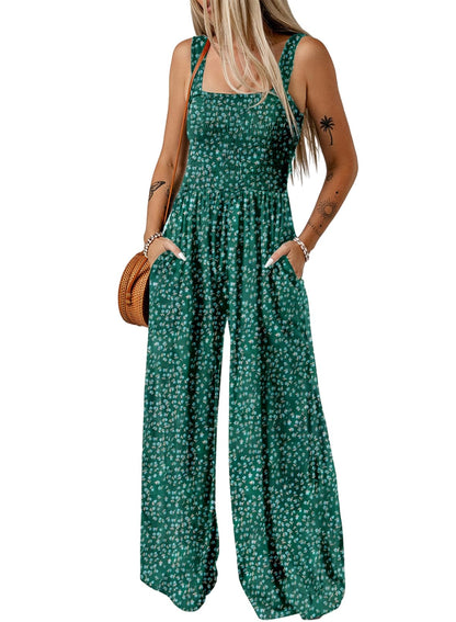 Women's One Piece Casual Loose Overalls Jumpsuits