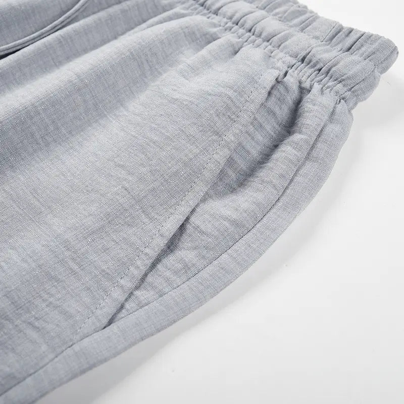 Men’s Summer Lightweight Casual Retro Pants