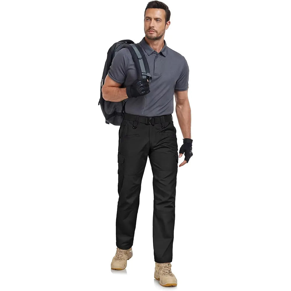 🔥Men's Ripstop Water-Resistant Cargo Pants,Ripstop Water Resistant Hiking Work Pants