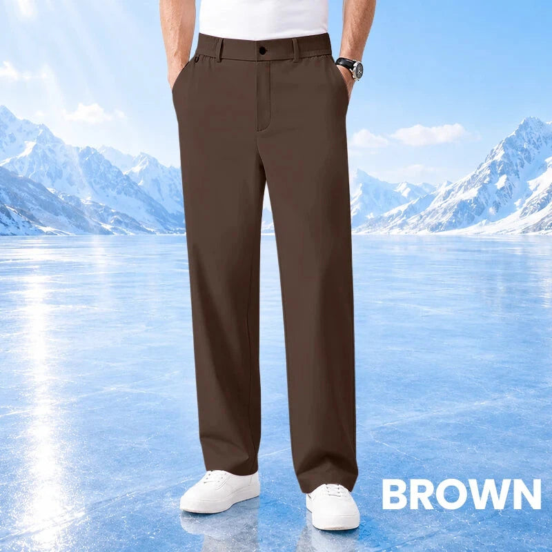 Ultra Comfort Ice Silk Flexible Casual Pants