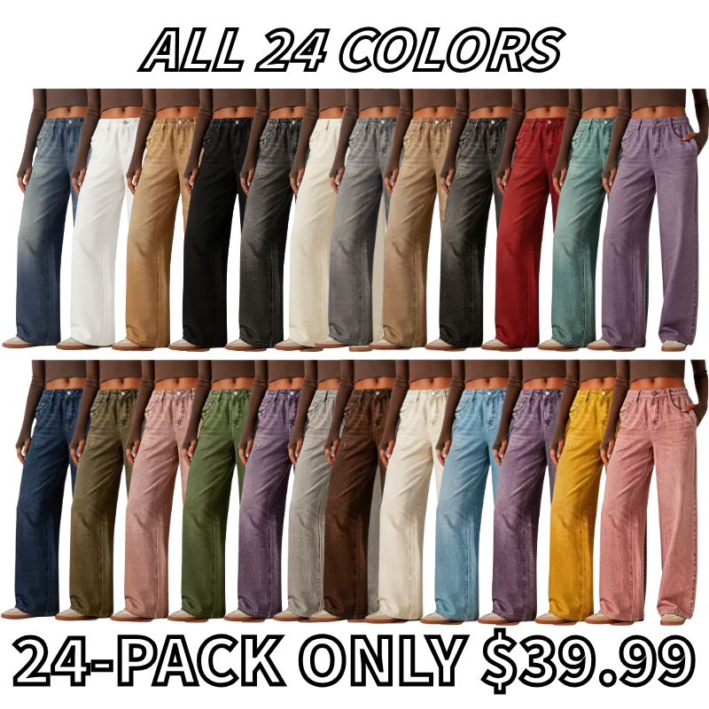 Women's Mid-Rise Casual Jeans