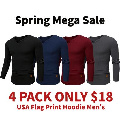 Mens Long Sleeve Muscle V-Neck Longline Ribbed Tee Shirts
