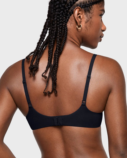 Women's Plunge Bra - Unlined Underwire Sexy Demi Balconette Bras