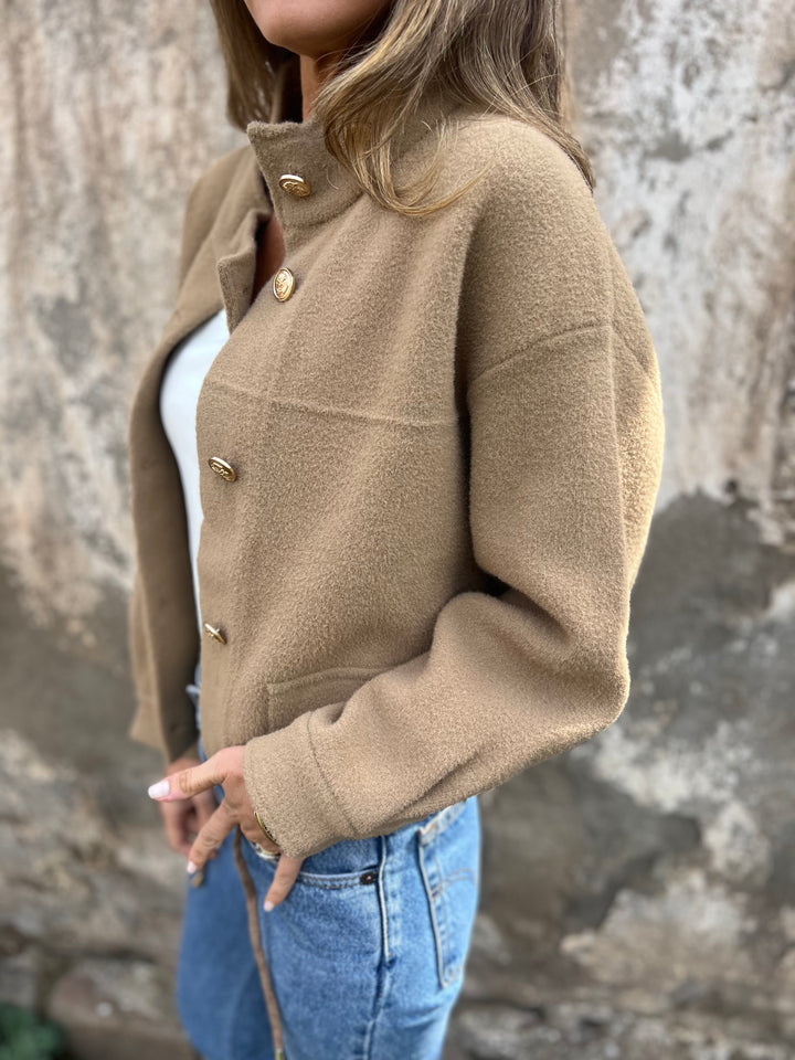 Casual And Comfortable Woolen Jacket