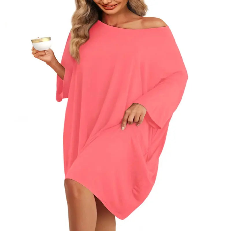 Soft Bamboo Sleep Tee Plus Size S-5XL
