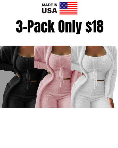 Women's Autumn Winter Solid Color Plush Lace