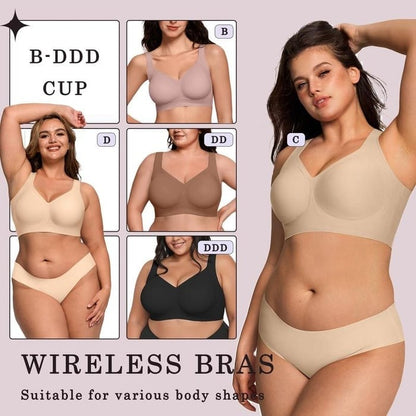 🏆LAST DAY SALE 49% OFF -Super firming bra | Women Wirefree Bras 👍No more sagging breasts