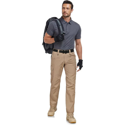🔥Men's Ripstop Water-Resistant Cargo Pants,Ripstop Water Resistant Hiking Work Pants