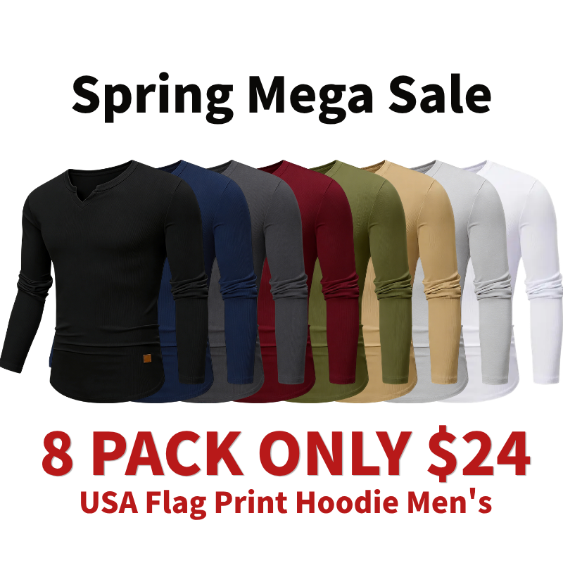 Mens Long Sleeve Muscle V-Neck Longline Ribbed Tee Shirts
