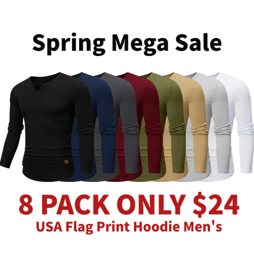 Mens Long Sleeve Muscle V-Neck Longline Ribbed Tee Shirts