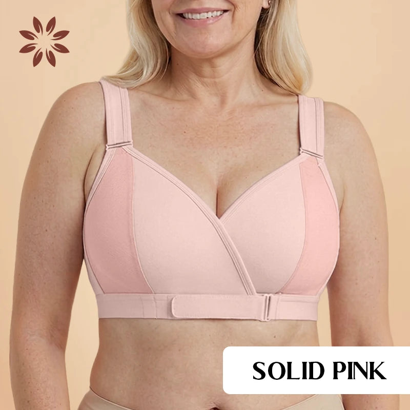 Veracomfort - Velcro Front-Wrap & Straps Adaptive Comfort Bra