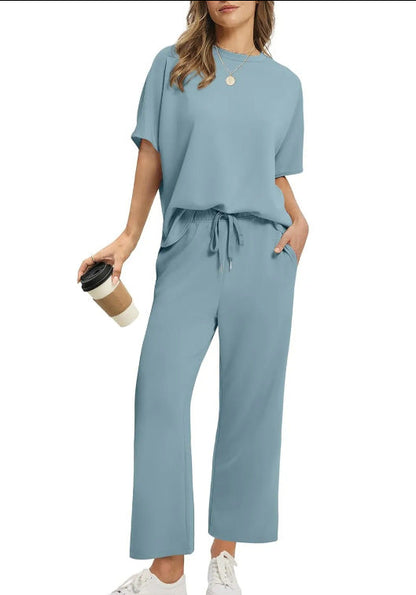 💝💝Last Day 70% OFF🔥🔥 Women's Summer Leisure Beach Suit Two Piece Set