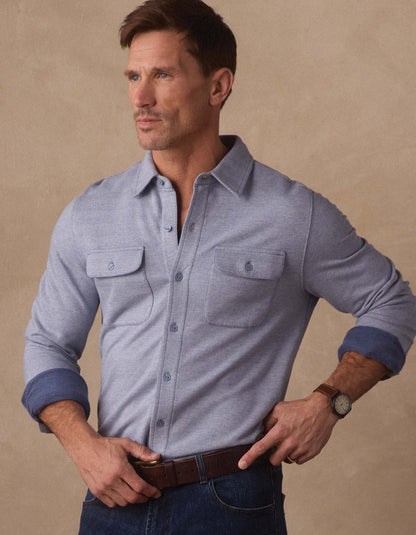 Textured Knit Shirt