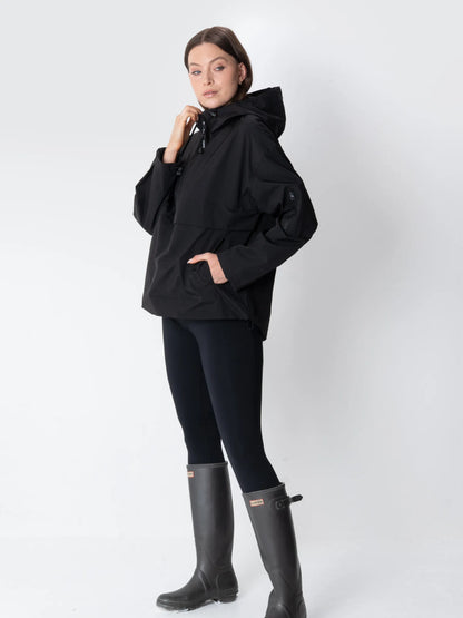 Classic Relaxed Fit Rain Hoodie