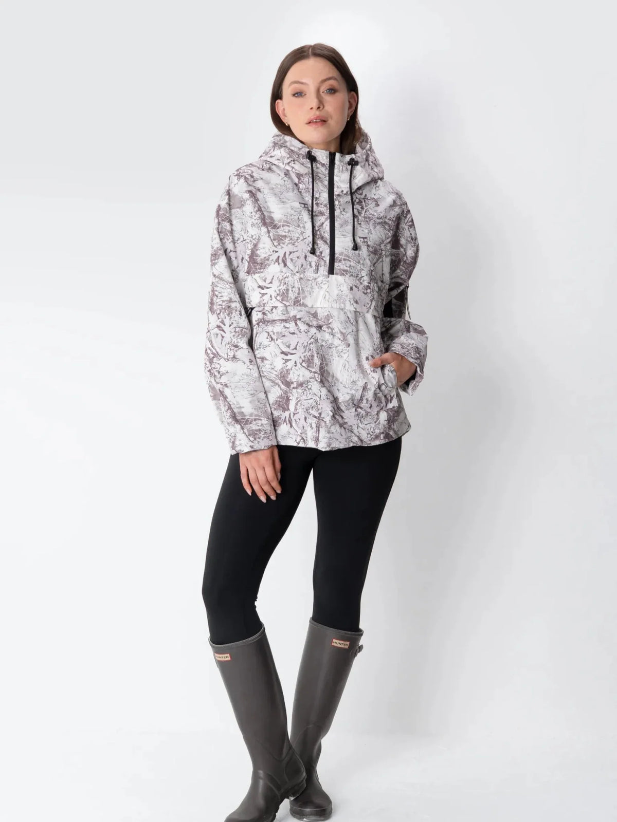 Classic Relaxed Fit Rain Hoodie