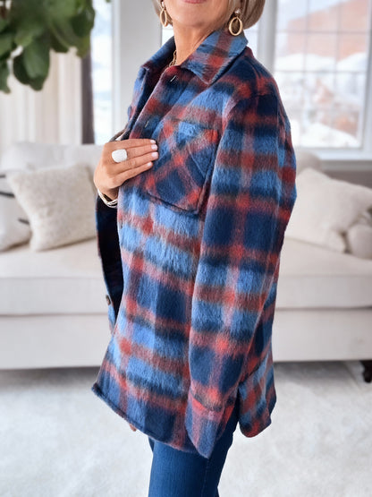 👚 Women's Plaid Jacket – Only $29!