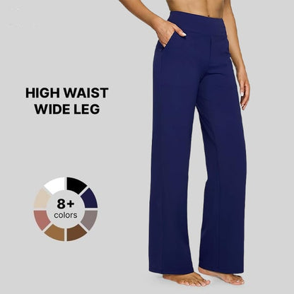 Last day's discount  --  Loose High-Waist Business Casual Pants Yoga Pants