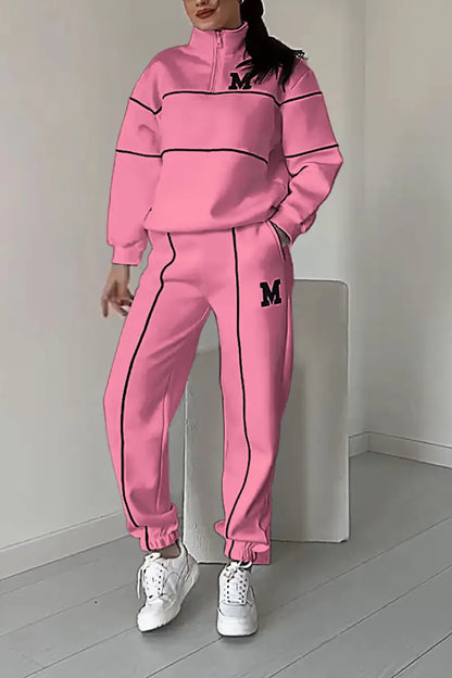 ⏰Final 2-Hour Clearance⚡ Women’S Casual Sporty “M” Two-Piece Sets