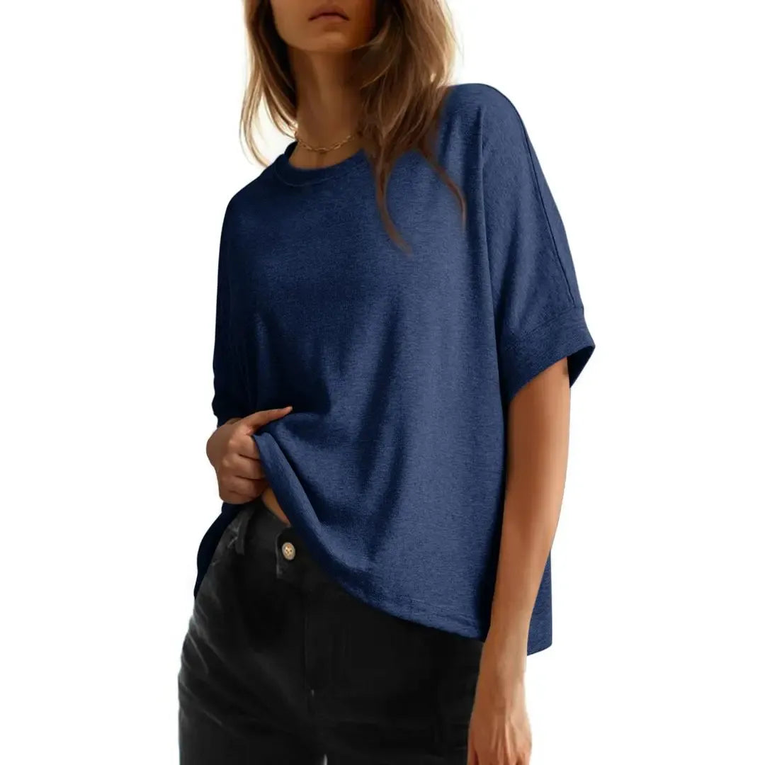Women's Loose Soft Casual Basic T-Shirt