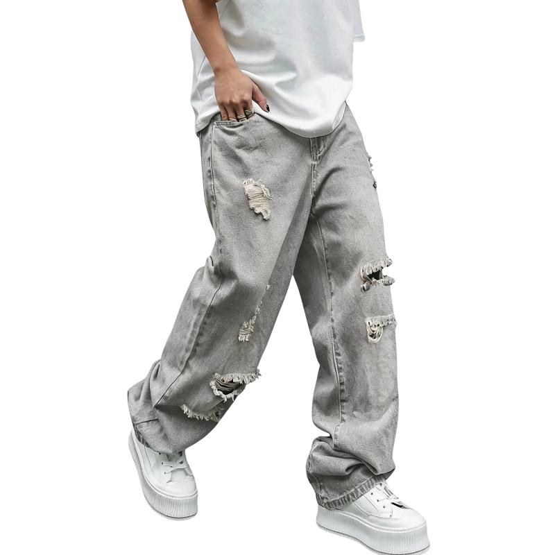 Men's Vintage Wide Leg Flared Jeans