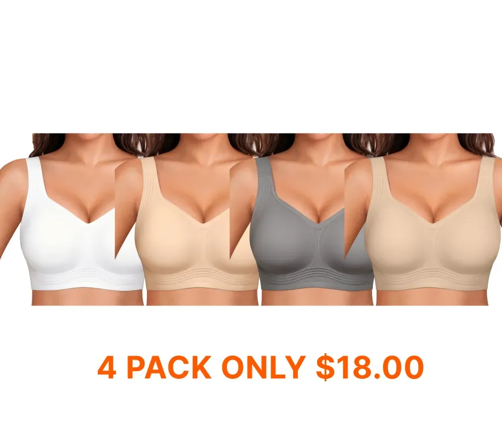 🏆LAST DAY SALE 49% OFF -Super firming bra | Women Wirefree Bras 👍No more sagging breasts