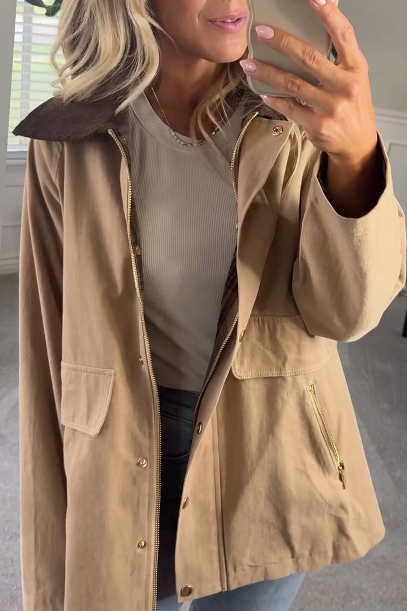 Women Lapel Temperament Casual Jacket