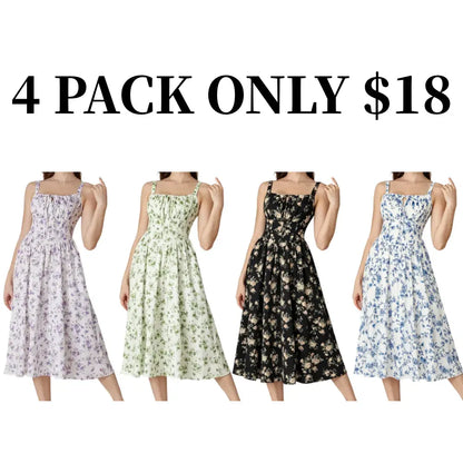 Women's floral print midi dress