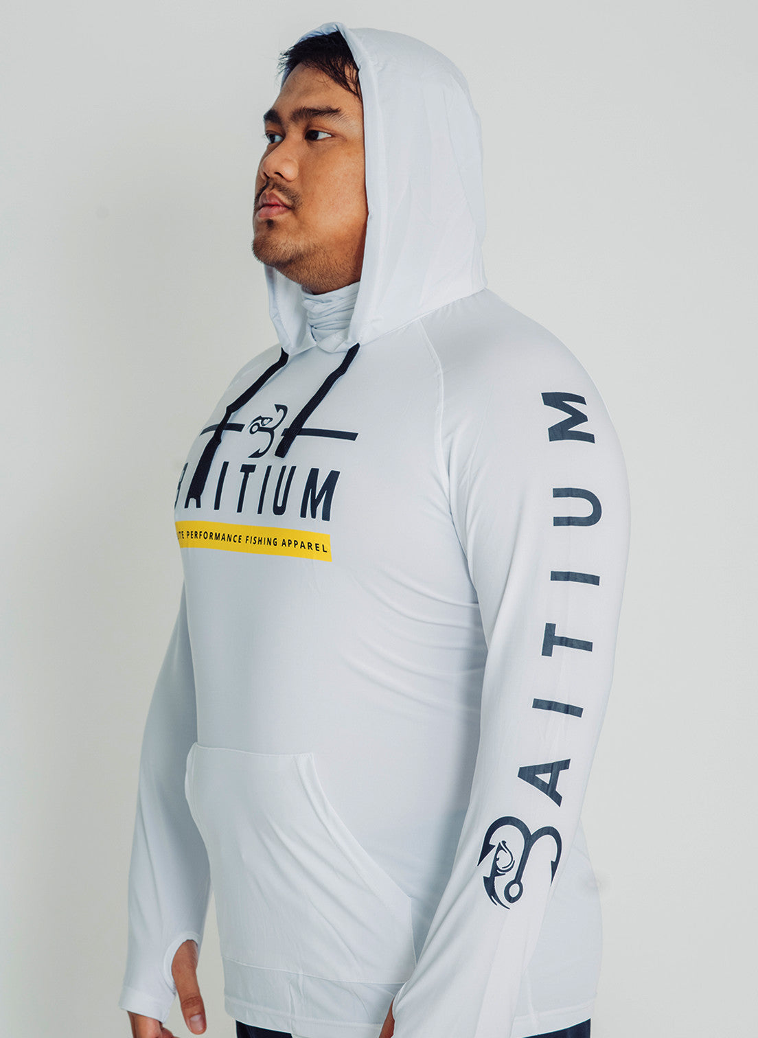 Fishing Shirts for Men Hooded Long Sleeve - UV Sun Protective T-Shirt Tee - Quick Dry Breathable Lightweight Dri Fit