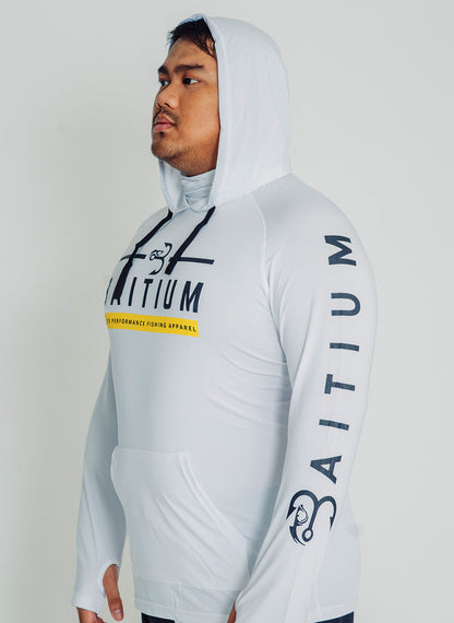 Fishing Shirts for Men Hooded Long Sleeve - UV Sun Protective T-Shirt Tee - Quick Dry Breathable Lightweight Dri Fit