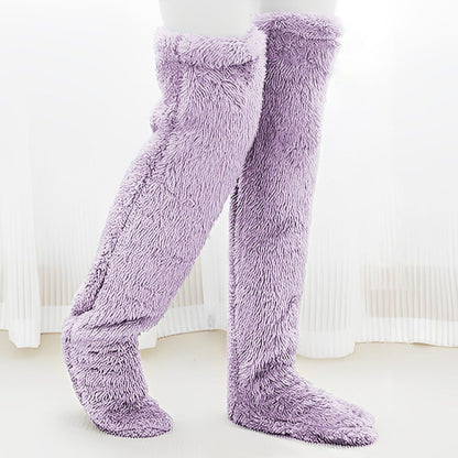 Black Friday Sale 50% OFF🎁Winter Fluffy Warm Over Knee Socks