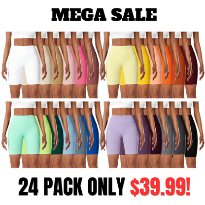 High Waist Athletic Yoga Shorts
