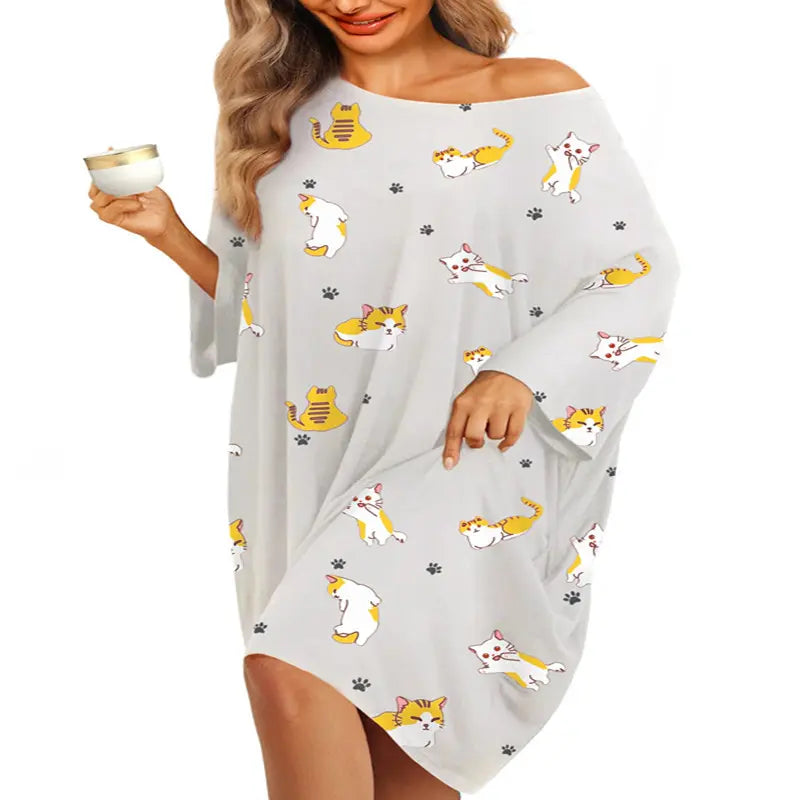 Soft Bamboo Sleep Tee Plus Size S-5XL