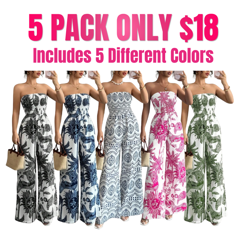 Women's Woven Fabric Casual Fitted Jumpsuit