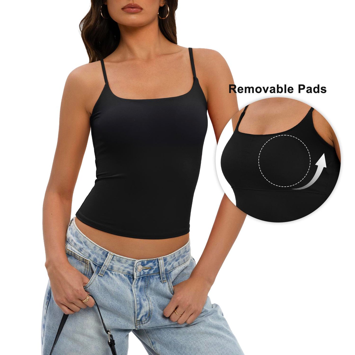 Women's Square Neck Tank Top
