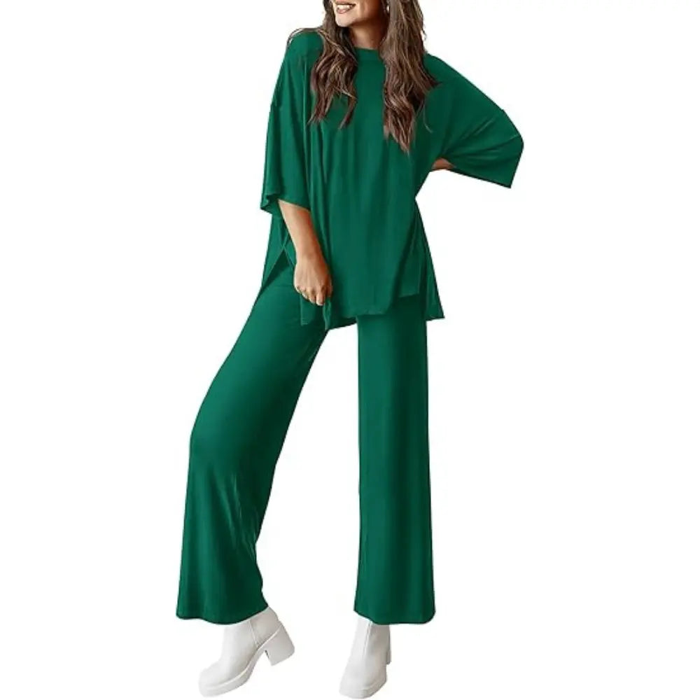 ⏰ Flash Deal!! Comfy & Loose Tee Set – Hot Seller, Limited Time Only!