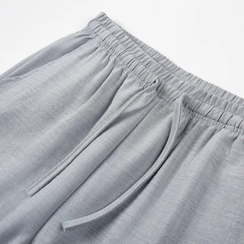 Men’s Summer Lightweight Casual Retro Pants